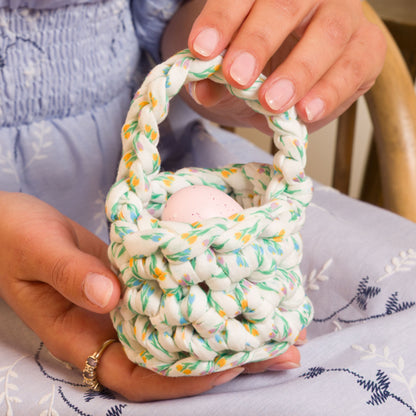 Bernat Crochet Bitty Basket Tulip Parade