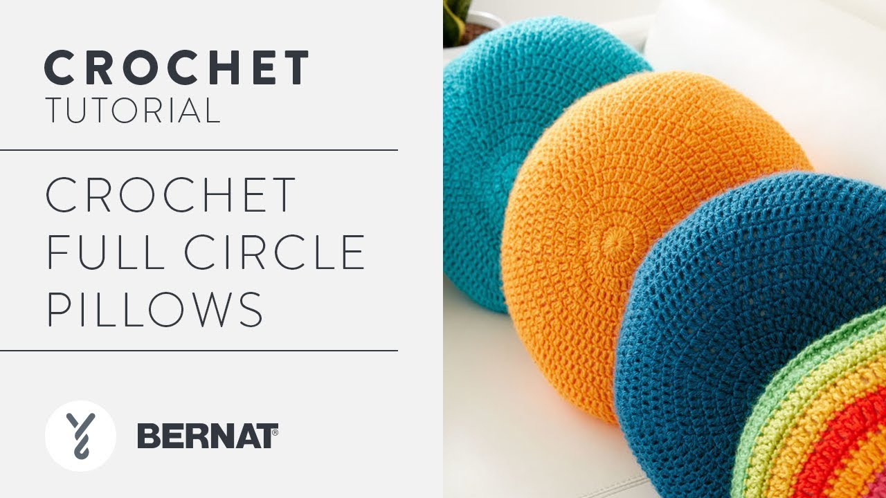 Bernat Full Circle Crochet Pillow