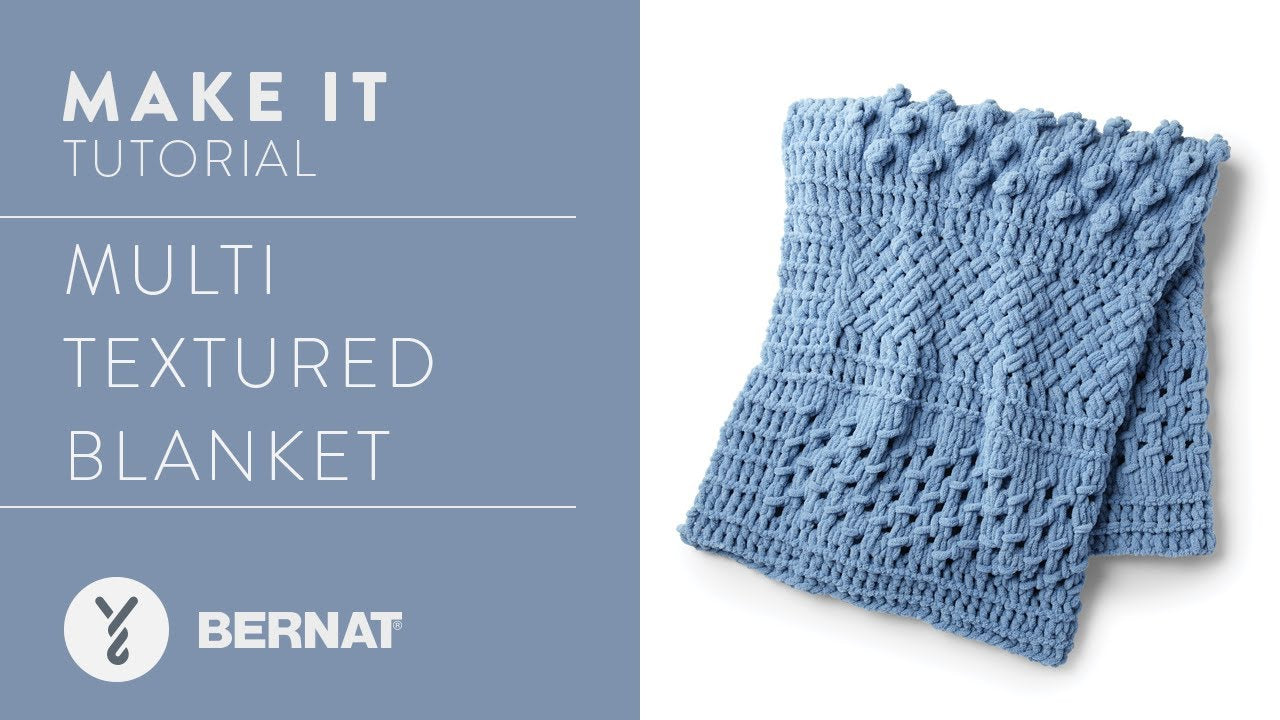 Bernat Textured Crochet Floor Pillow