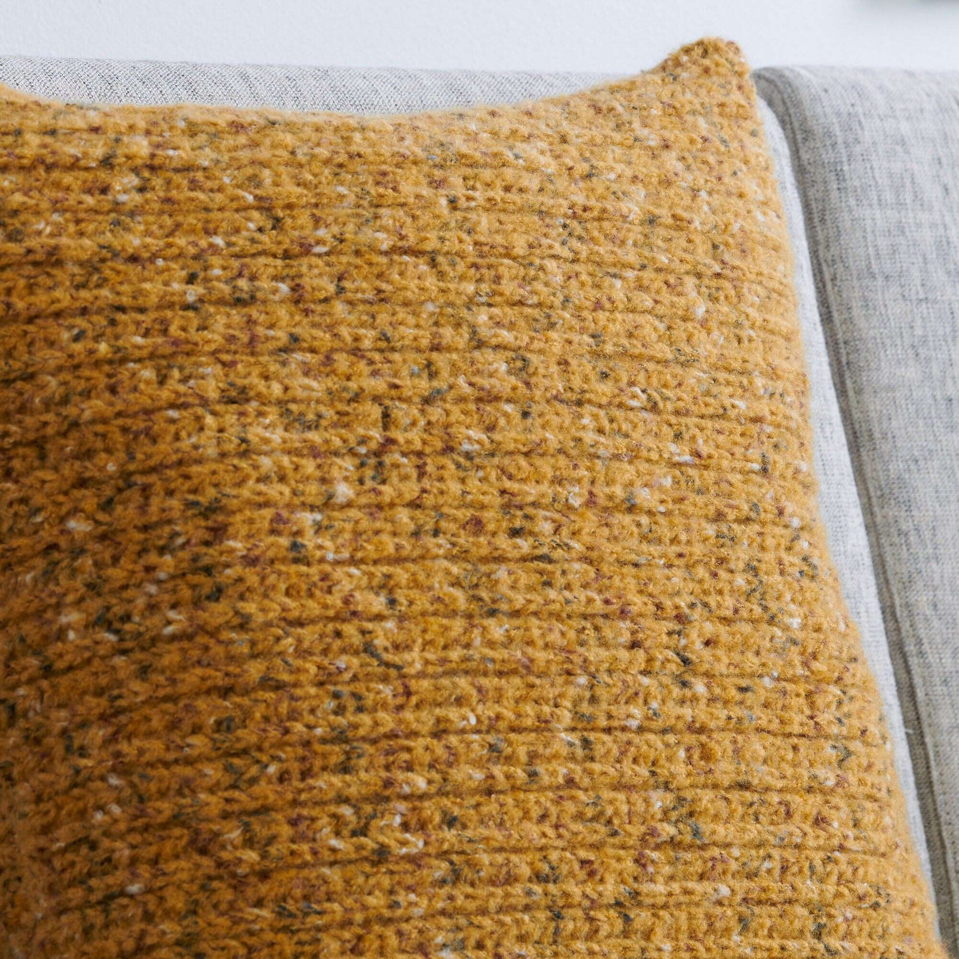Free Bernat Felted Crochet Corrugated Pillow Cover Pattern