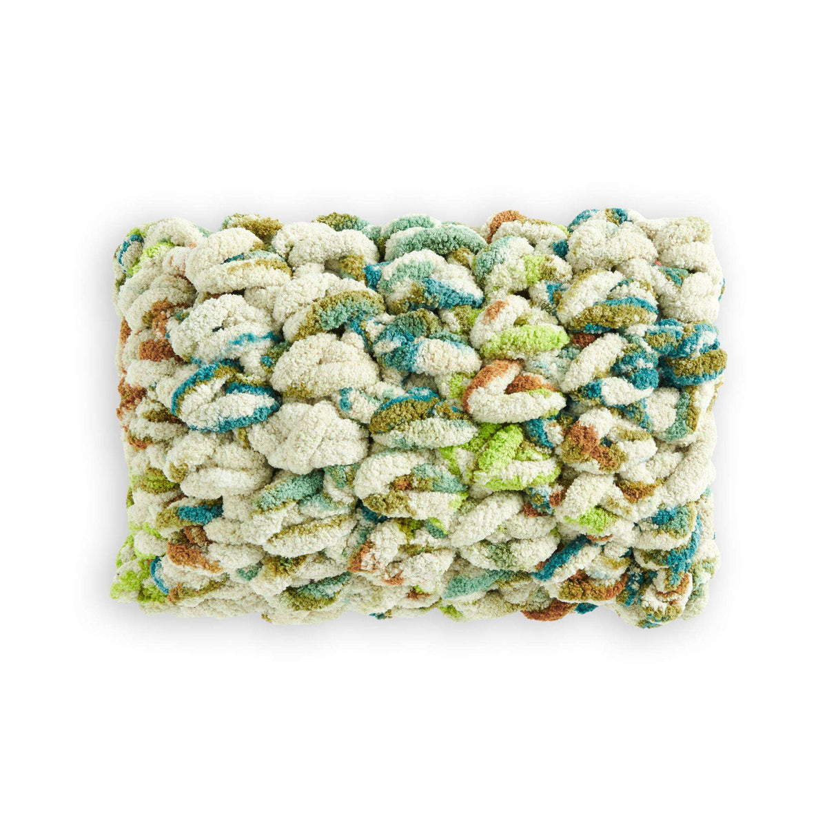 Crochet Pillow made in Bernat Blanket Big Yarn