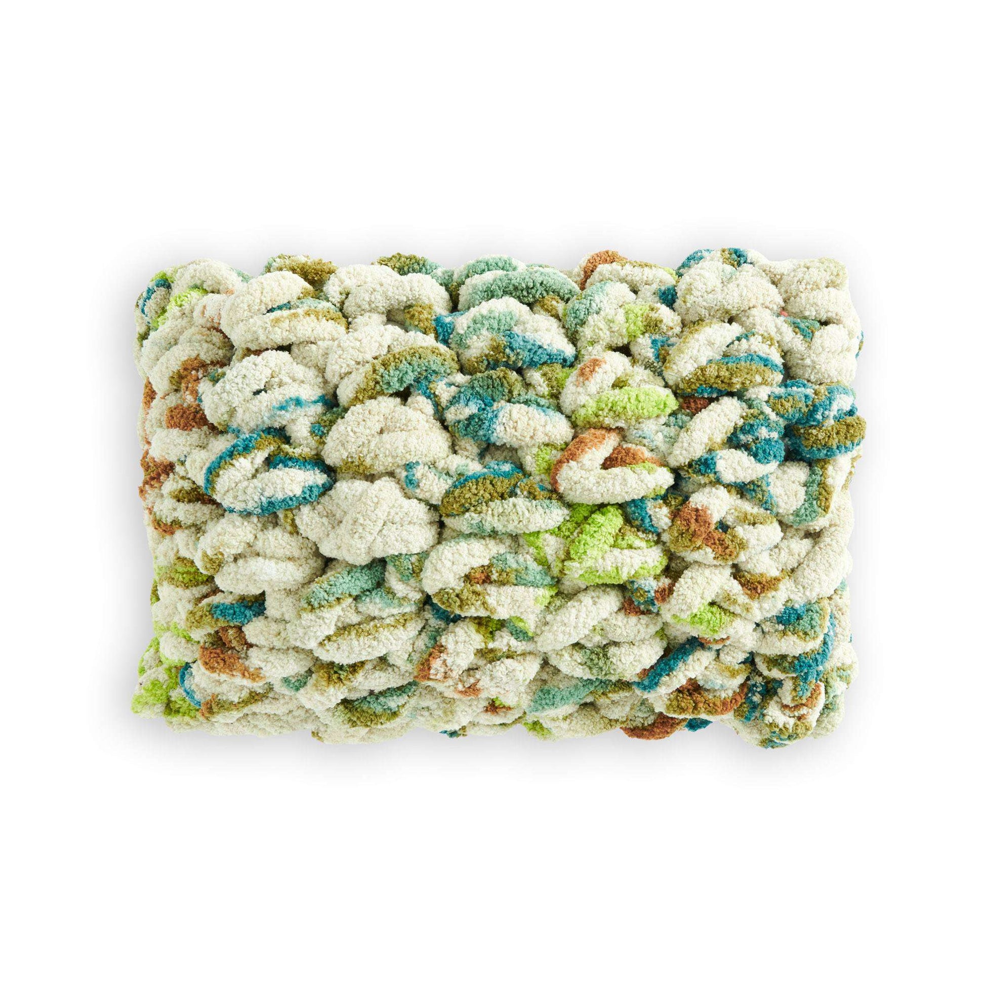 Bernat Crochet Lumbar Pillow Yarnspirations