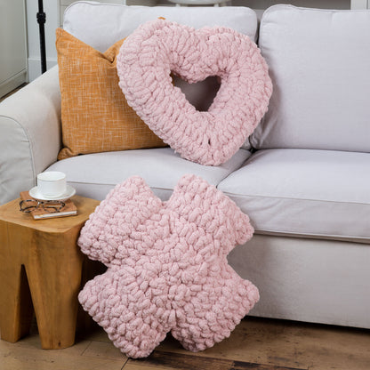 Bernat Big Love Crochet Pillow Set Bernat Big Love Crochet Pillow Set