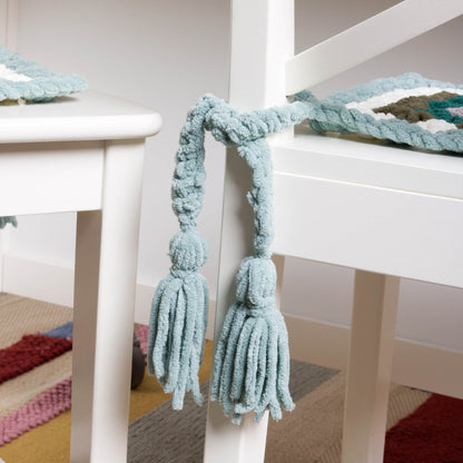 Bernat Crochet Charmed Square Chair Pads Bernat Crochet Charmed Square Chair Pads