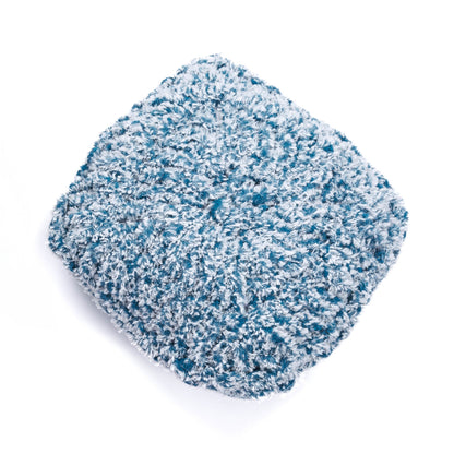 Bernat Dreamscape Crochet Pillow Blue Lagoon