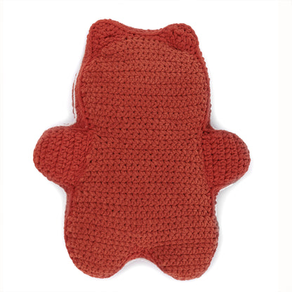 Bernat Crochet Gingercat Pillow Bernat Crochet Gingercat Pillow