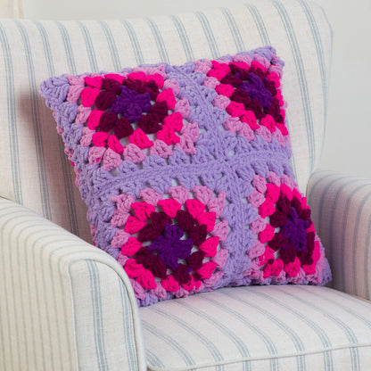 Bernat Perfectly Plush Crochet Pillow Bernat Perfectly Plush Crochet Pillow