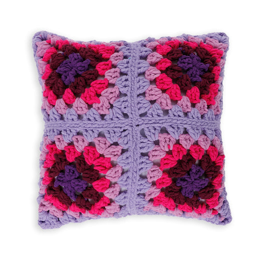 Bernat Perfectly Plush Crochet Pillow