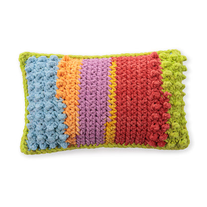Bernat Striping Comfort Crochet Pillows Bernat Striping Comfort Crochet Pillows