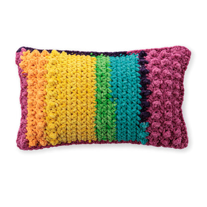 Bernat Striping Comfort Crochet Pillows Bernat Striping Comfort Crochet Pillows