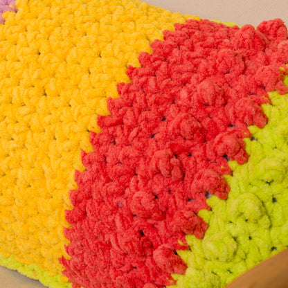 Bernat Striping Comfort Crochet Pillows Bernat Striping Comfort Crochet Pillows