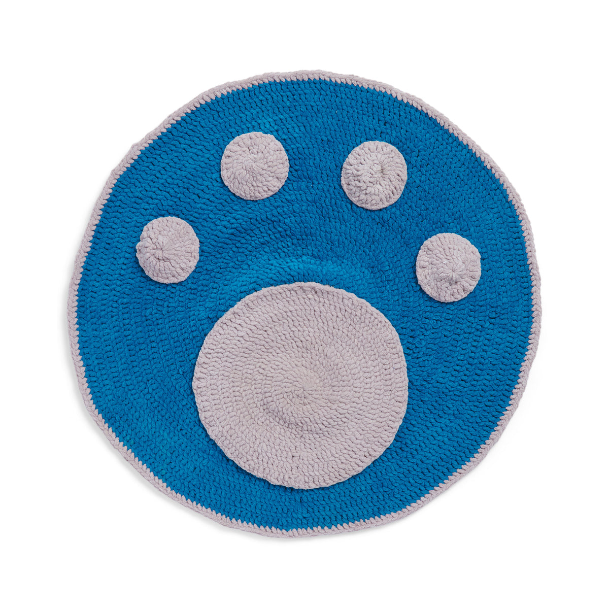 Crochet Rug made in Bernat Blanket Yarn