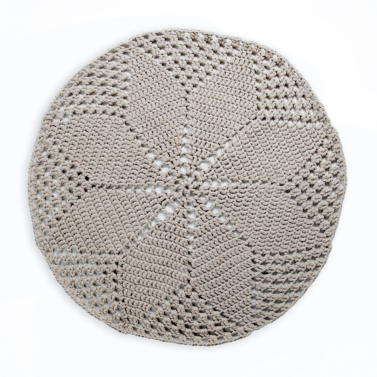 Crochet Rug  made in Bernat Maker Yarn