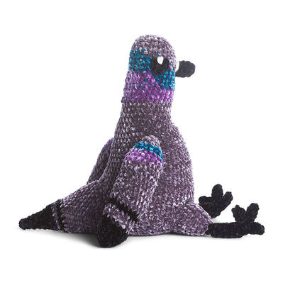 Bernat Crochet Gideon The Pigeon Crochet Toy made in Bernat Yarn