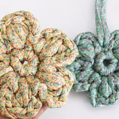 Bernat Fab Crochet Flower Keychain All Variants