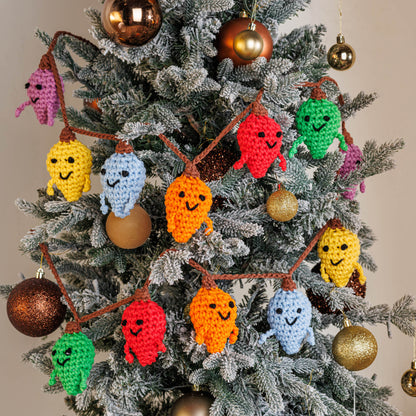 Bernat Crochet Lightbulb Guys Garland Bernat Crochet Lightbulb Guys Garland