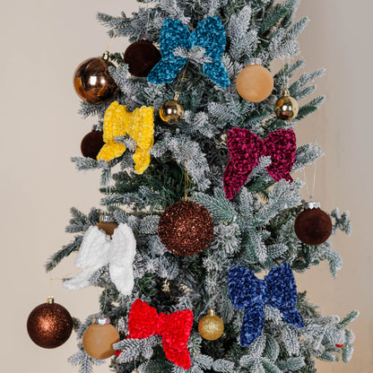 Bernat Velvet Crochet Bows Bernat Velvet Crochet Bows