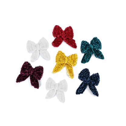 Bernat Velvet Crochet Bows Bernat Velvet Crochet Bows