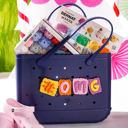 Bernat Crochet Letter Know Bag Charms Bernat Crochet Letter Know Bag Charms
