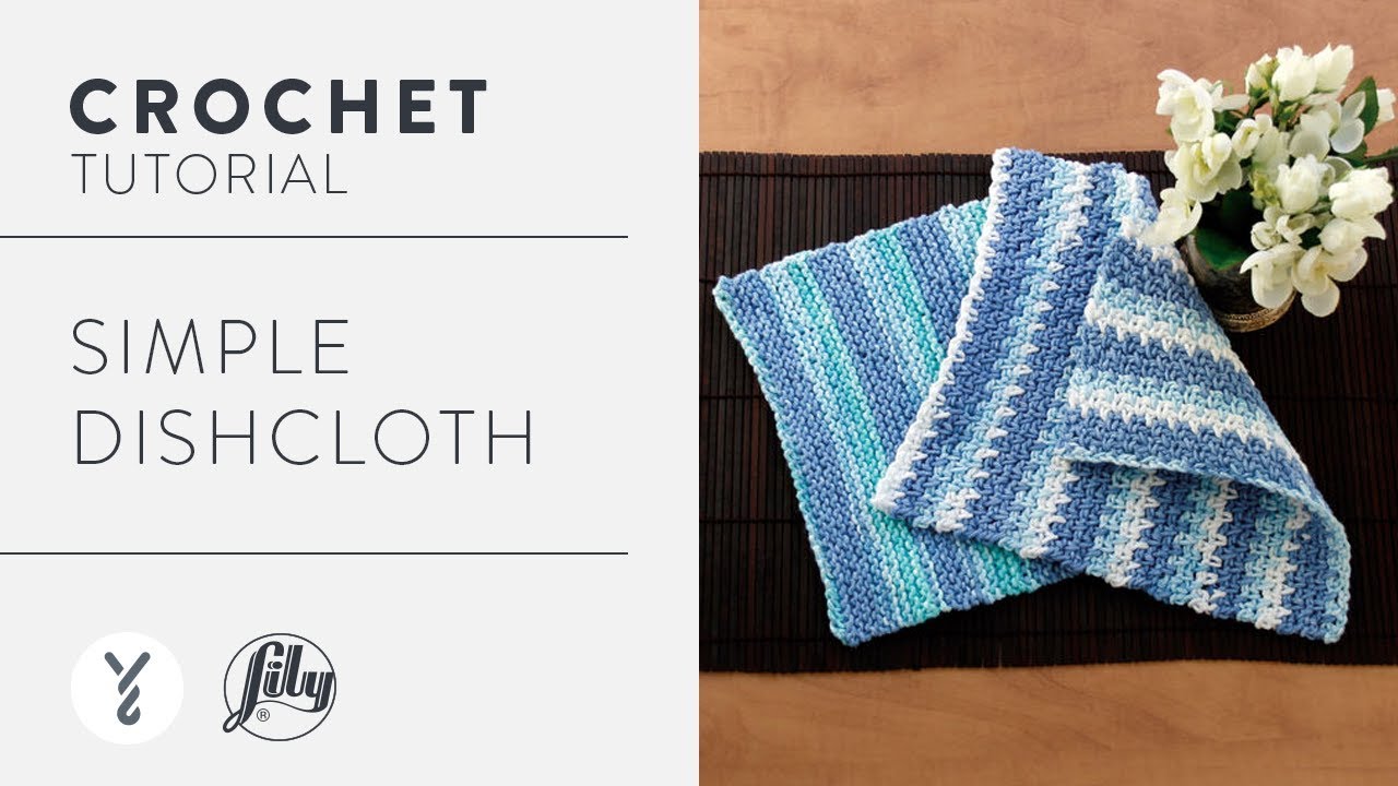 Bernat Dishcloth Crochet