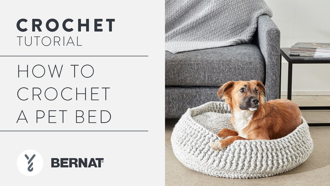 Bernat Crochet Pet Bed