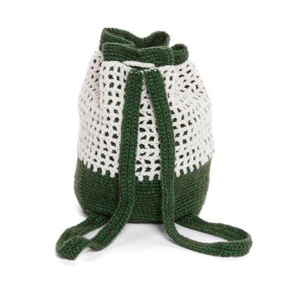 Bernat Crochet Filet Fern Backpack Bernat Crochet Filet Fern Backpack