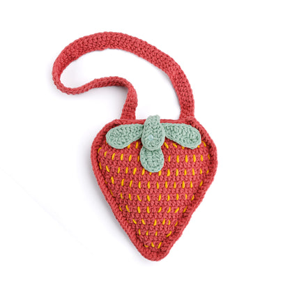 Bernat Plush Berry Crochet Bag Bernat Plush Berry Crochet Bag