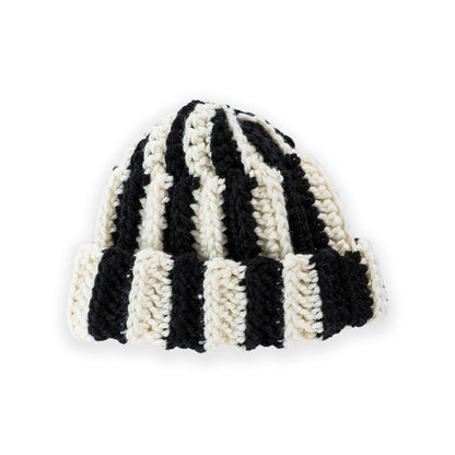 Bernat Rad Stripes Crochet Hat Version 1