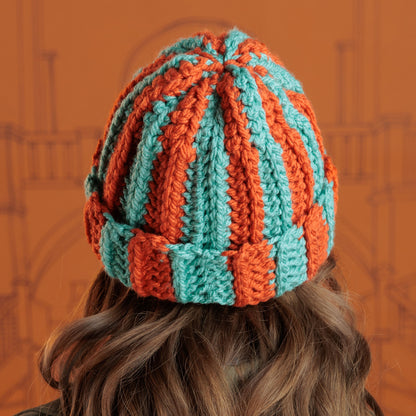 Bernat Rad Stripes Crochet Hat Version 2