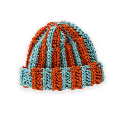 Bernat Rad Stripes Crochet Hat Version 2