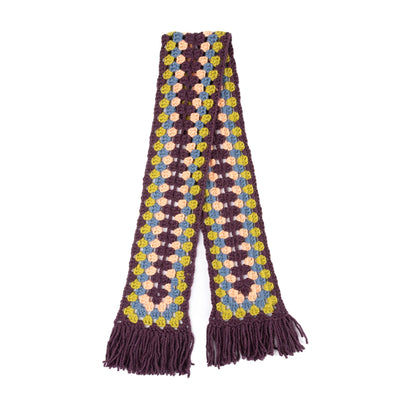 Bernat Roundabout Crochet Scarf Bernat Roundabout Crochet Scarf