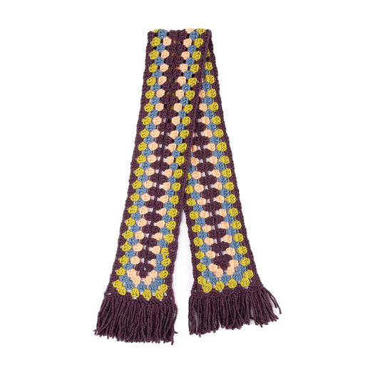 Bernat Roundabout Crochet Scarf