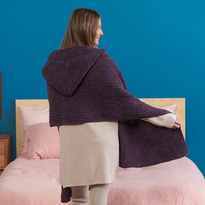 Bernat Crochet Wrap-Up Hoodie Bernat Crochet Wrap-Up Hoodie