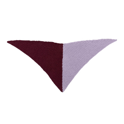 Bernat Crochet Contrast Corner Shawl Bernat Crochet Contrast Corner Shawl