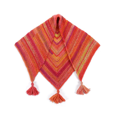 Bernat Crochet Sunrise Shawl Bernat Crochet Sunrise Shawl