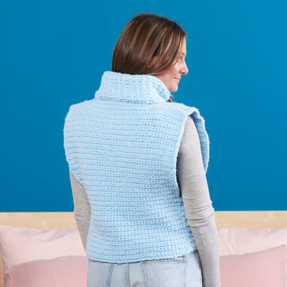 Bernat The Future is Now Crochet Scarf Vest Bernat The Future is Now Crochet Scarf Vest