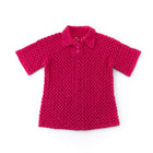 Bernat Crochet Cotton Cool Polo Shirt