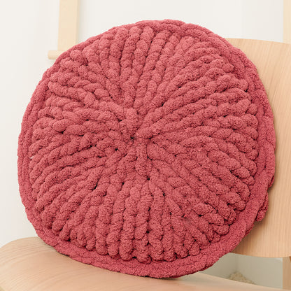 Bernat Roundabout Table Knit Pillow Bernat Roundabout Table Knit Pillow