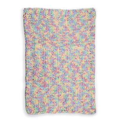 Bernat Simple Ribbing Table Knit Blanket Bernat Simple Ribbing Table Knit Blanket