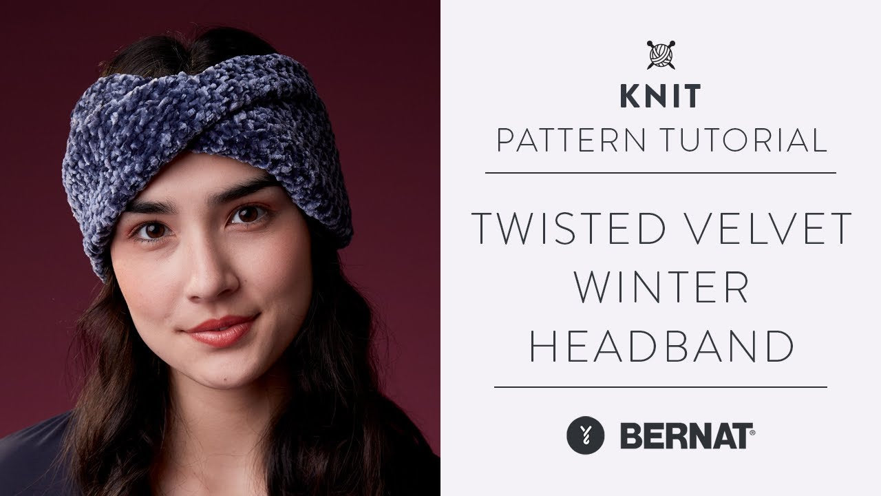Bernat Twisted Knit Headband