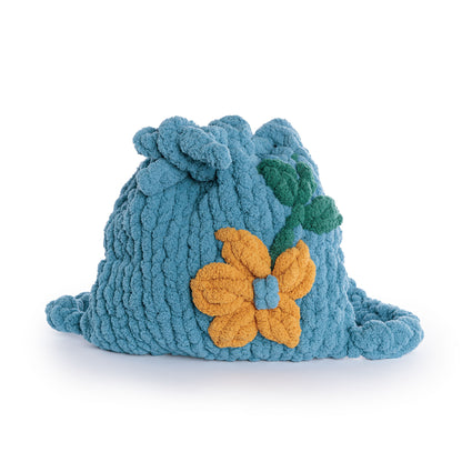 Bernat Knit Daisy Backpack Bernat Knit Daisy Backpack