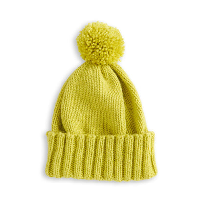 Bernat Slouchie Knit Beanie Grass