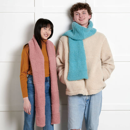 Bernat Knit Starter Scarf All Variants