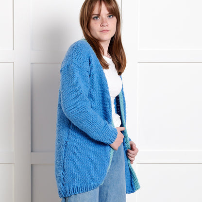 Bernat Beginner Cozy Vibes Knit Cardigan All Variants