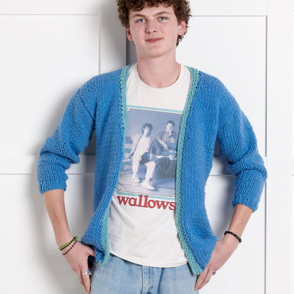 Bernat Beginner Cozy Vibes Knit Cardigan All Variants