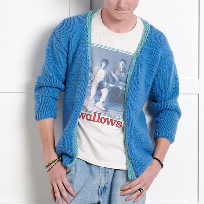 Bernat Beginner Cozy Vibes Knit Cardigan All Variants