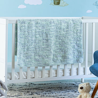 Bernat Knit & Weave Baby Blanket Bernat Knit & Weave Baby Blanket