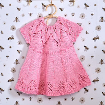 Free Bernat Fairy Leaves Dress Knitting Pattern for Toddlers | Yarnspirations Free Bernat Fairy Leaves Dress Knitting Pattern for Toddlers | Yarnspirations