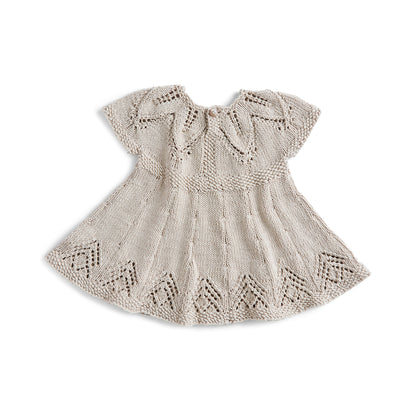 Bernat Fairy Leaves Dress Softee Baby Cotton