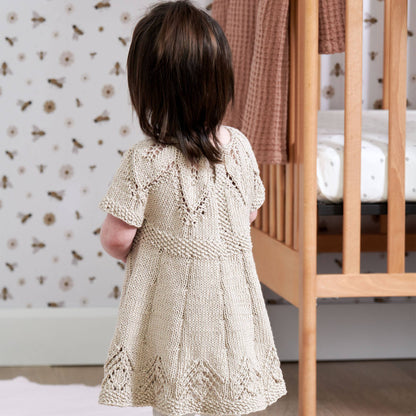 Bernat Fairy Leaves Dress Softee Baby Cotton